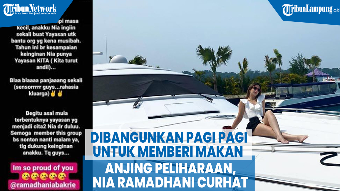 VIDEO Dibangunkan Pagi Pagi Untuk Memberi Makan Anjing Peliharaannya, Nia Ramadhani Curhat