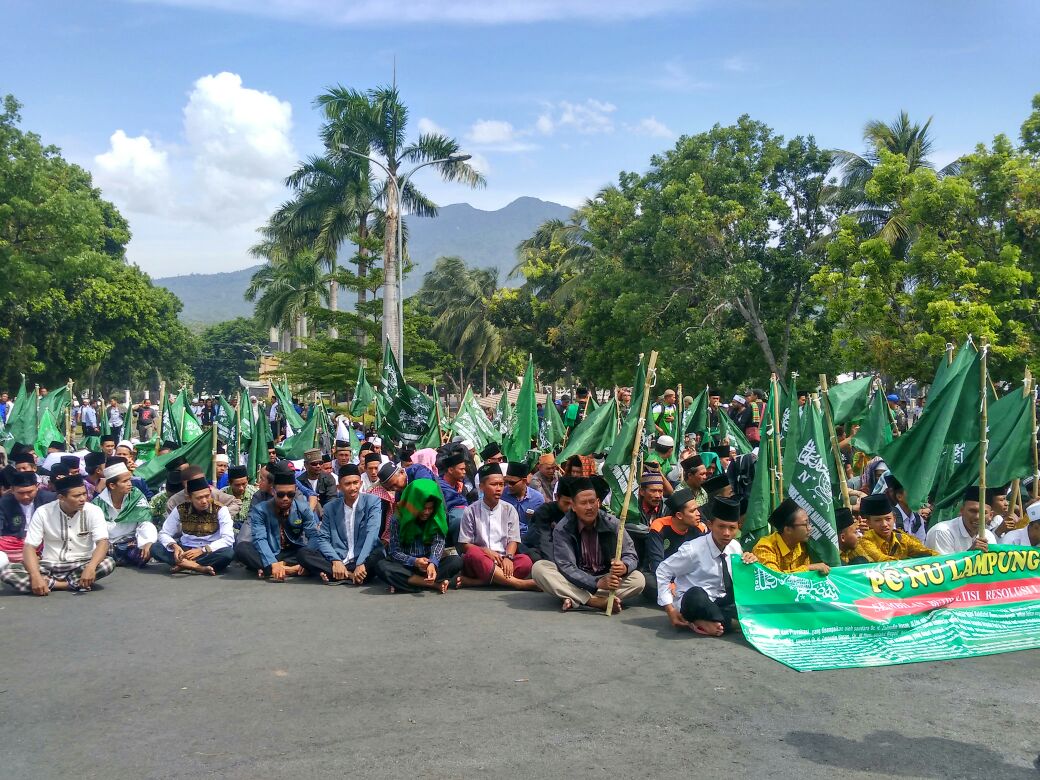 Ini 9 Tuntutan Warga NU terhadap Bupati Lampung Selatan Zainudin Hasan