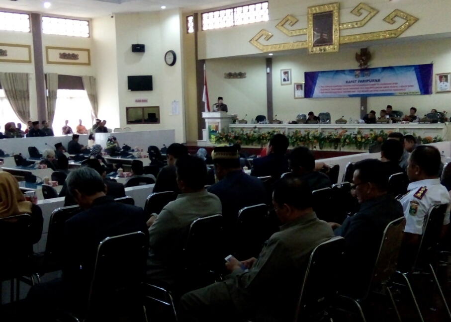 KPU Tanggamus Tetapkan 45 Calon Anggota DPRD Terpilih