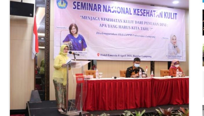 Darma Wanita Persatuan Universitas Lampung Peringati Hari Kartini 2021