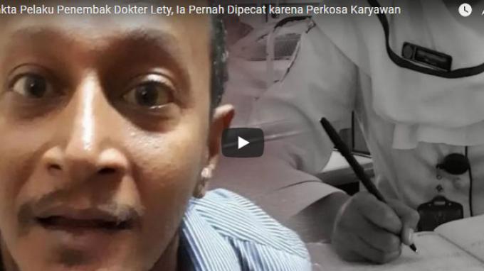 Dokter Tembak Istri, Ngakunya Tak Ada Niat Membunuh Dokter Lety