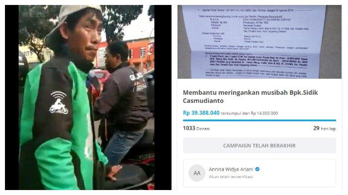 Driver Ojol Nangis Saat Motor yang Biasa Digunakan Ngojek Hilang