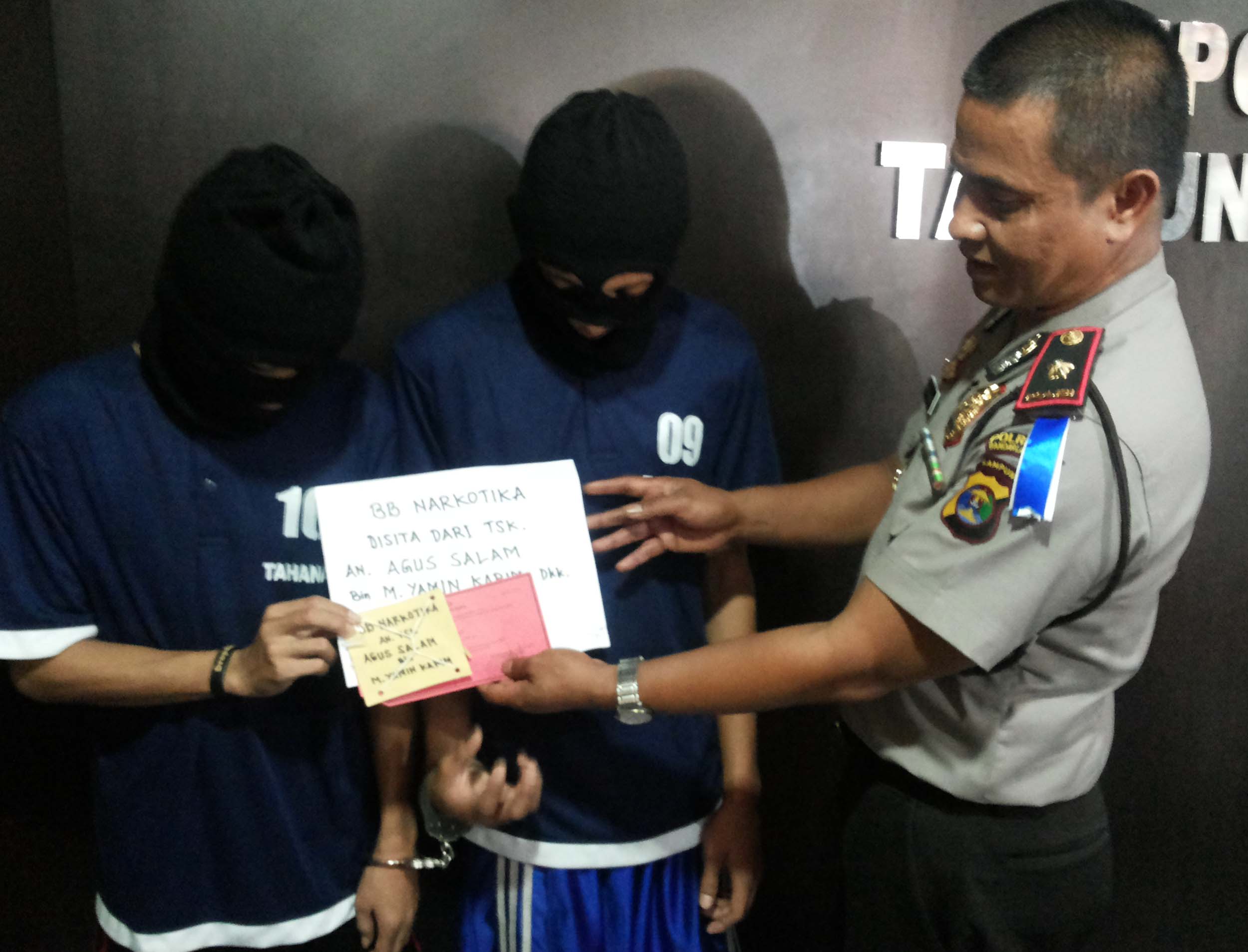 BREAKING NEWS: Polisi Jaring Dua Pemuda Bawa Sabu Saat Razia Kendaraan