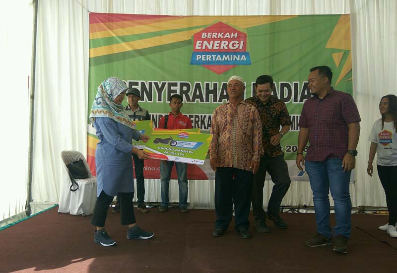 Bak Dapat Durian Runtuh, Tukang Ojek Pesawaran Dapat Harley Davidson Undian Berkah Energi Pertamina