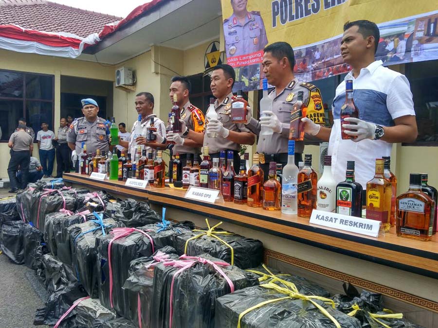 Hingga September, Tercatat 3 Kali KSKP Gagalkan Pengiriman Miras Ilegal