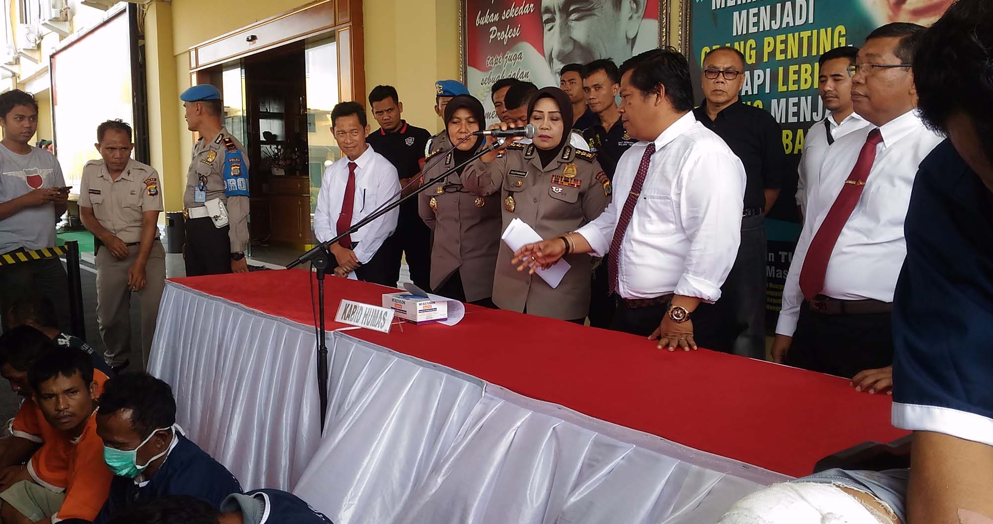Polda Lampung Ungkap 4 Kasus Pencurian Hewan Ternak dengan 7 Orang Tersangka