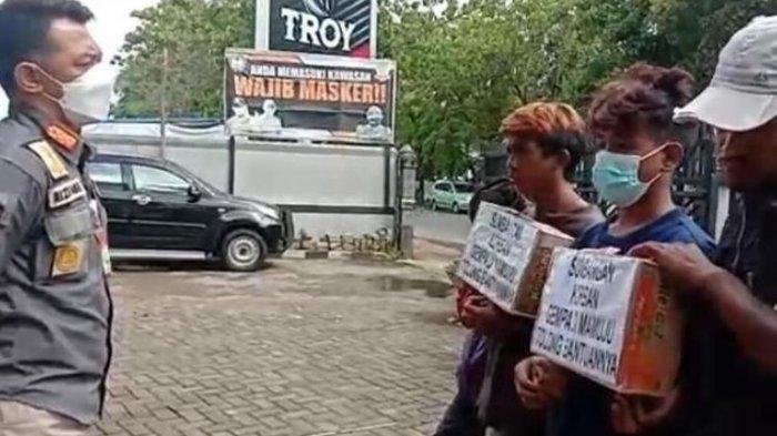 Empat Pemuda Terciduk Mengumpulkan Uang Bantu Korban Gempa Tapi Uangnya Dipakai untuk Mabuk