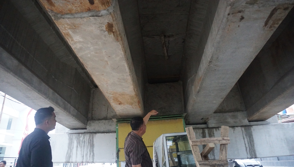 Flyover Pramuka Retak, Pemkot Akan Panggil Tim Independen