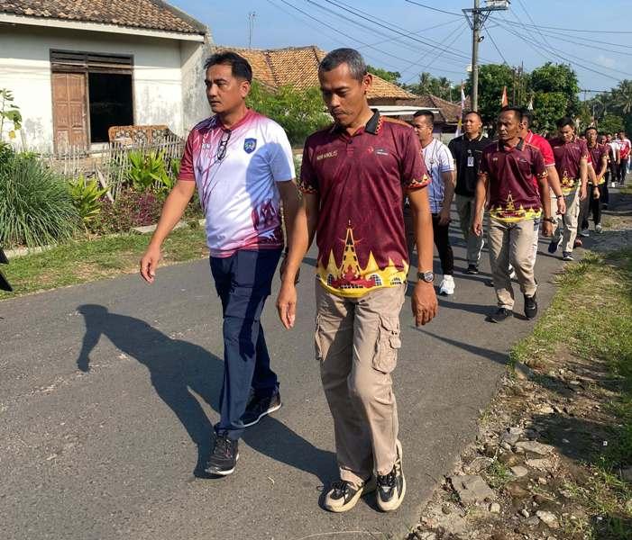 Semarak HUT RI ke-80, Lapas Kalianda Adakan Fun Walk dan Bagi-bagi Bansos