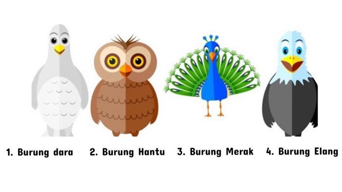 Pilih Gambar Burung yang Kamu Sukai, Hasilnya Bisa Ungkap Karakter Rahasiamu
