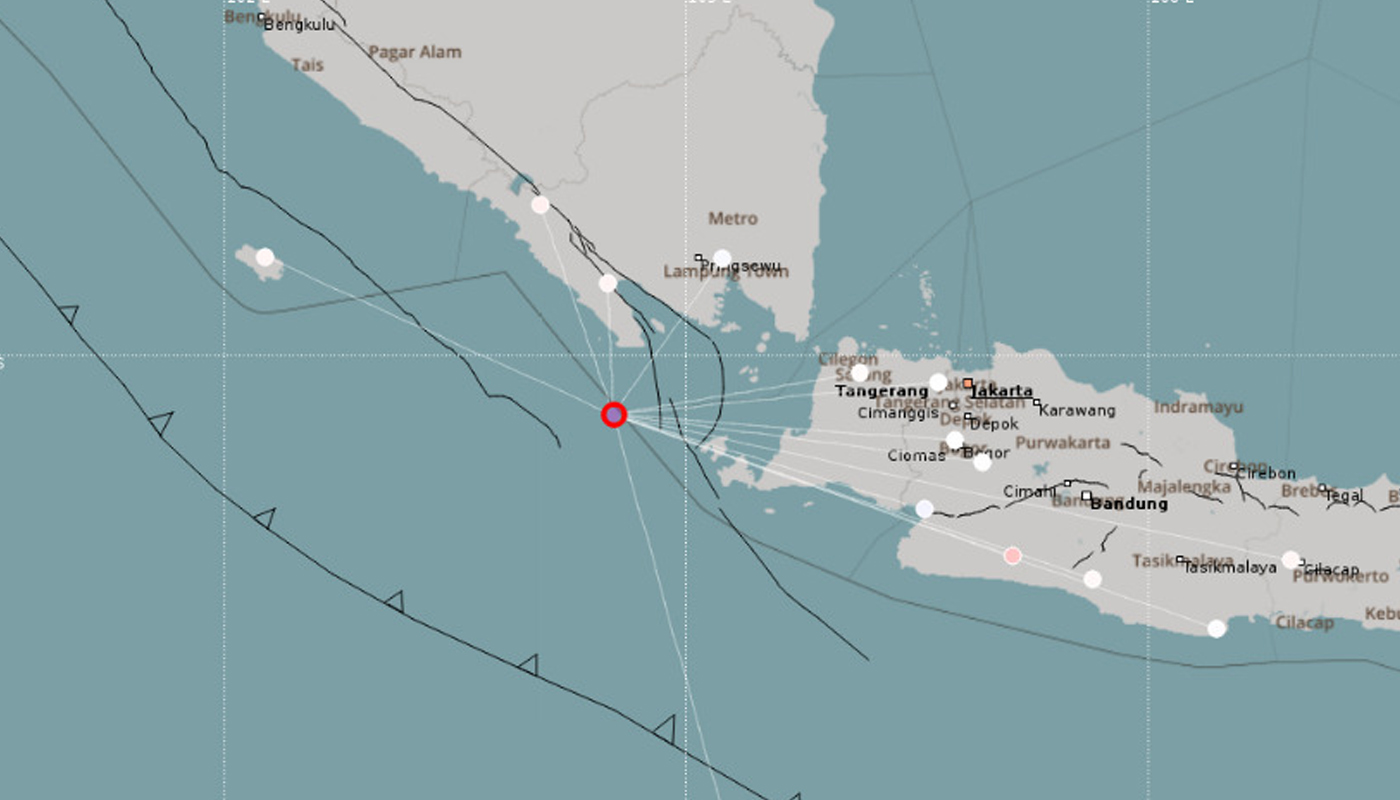 Monitoring BMKG Belum Menunjukkan Adanya Gempa Susulan Akibat dari Gempa di Tanggamus