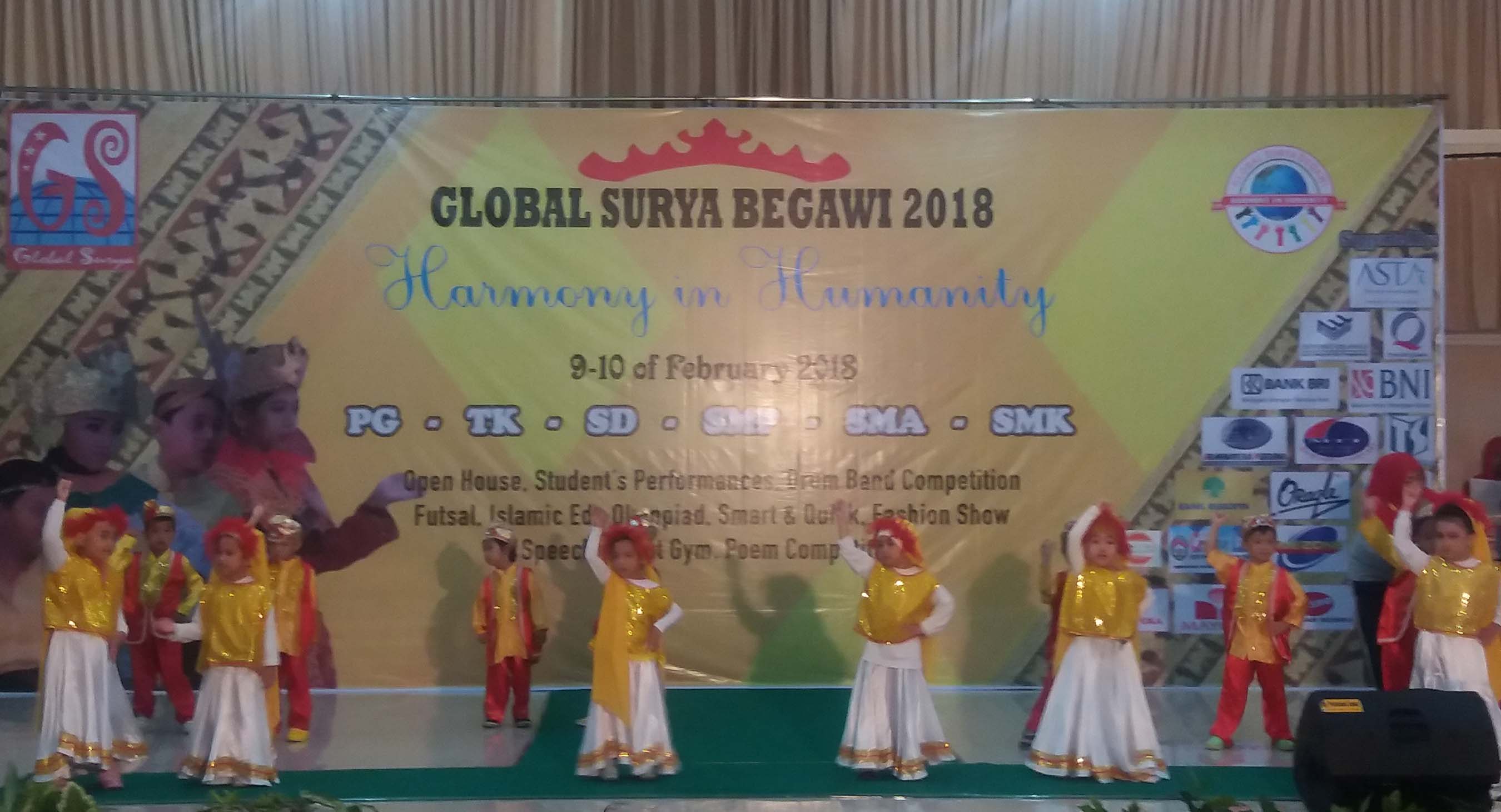 Global Surya Begawi 2018 Meriah dengan Pentas Seni Siswa