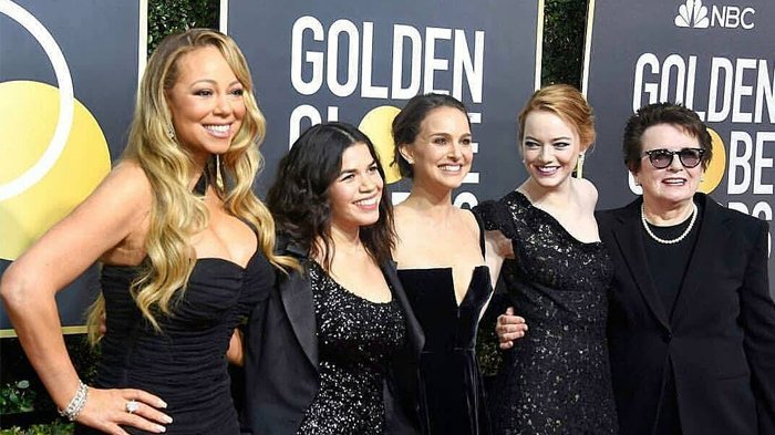 Para Artis Kenakan Pakaian Serba Hitam di Golden Globe 2018. Ternyata Ada Kisah Menyedihkan Ini!