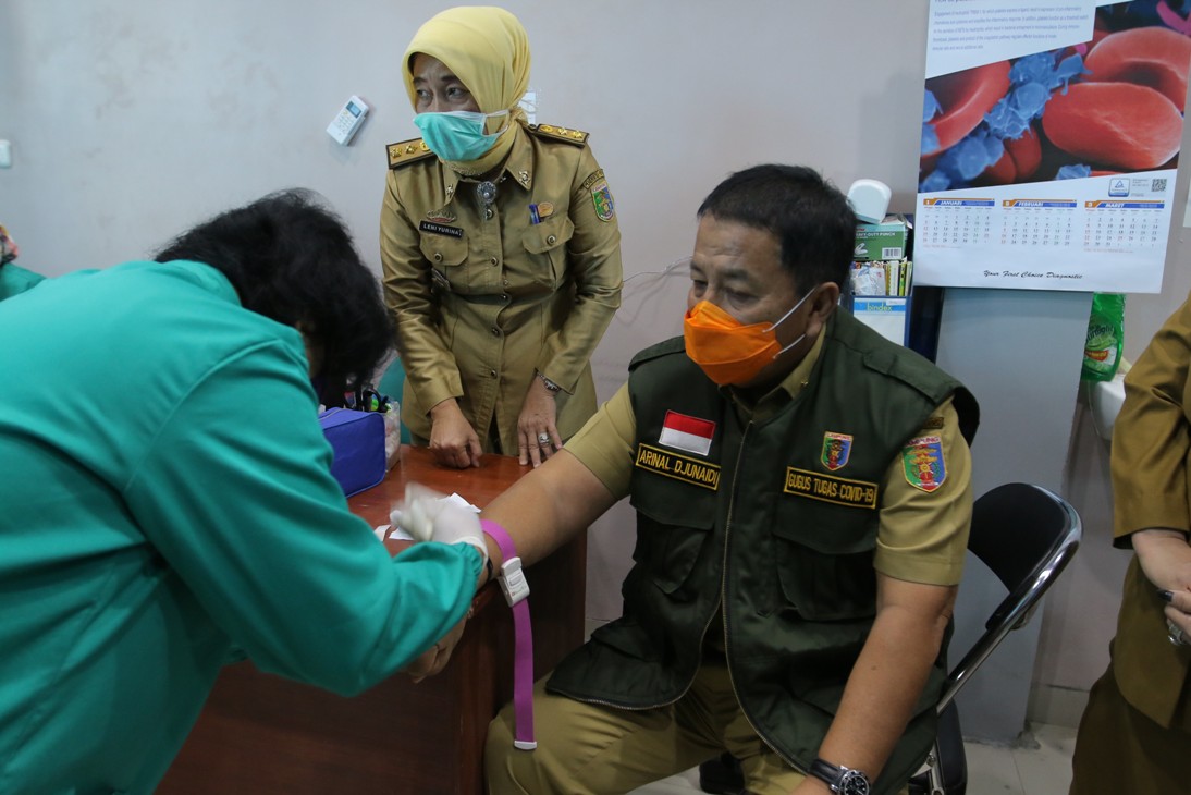 Gubernur Lampung Arinal Djunaidi Jalani Rapid Test Virus Corona, Lihat Hasilnya