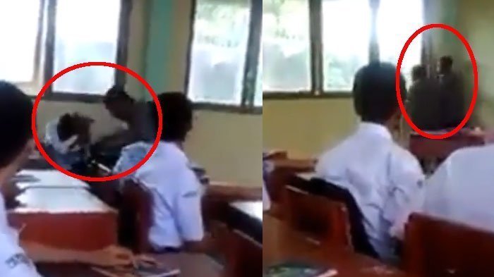 Heboh Video Guru Pukul Siswa di Dalam Kelas - Penyebar Video Ditangkap Polisi, Ternyata . . .