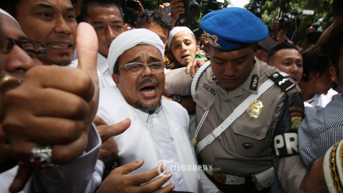 Reuni Alumni 212 - Batal Hadir, Ini Cara Rizieq Shihab Menumpahkan Rasa Kangen ke Pengikutnya