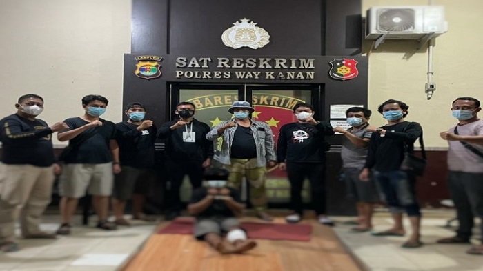 Hantam Korbannya Pakai Kayu, Pelaku Pencurian dengan Kekerasan di Lampung Diringkus