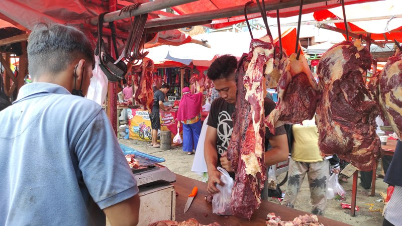 Harga Daging Sapi di Pasar Tugu Bandar Lampung Capai Rp 150 Ribu per Kg