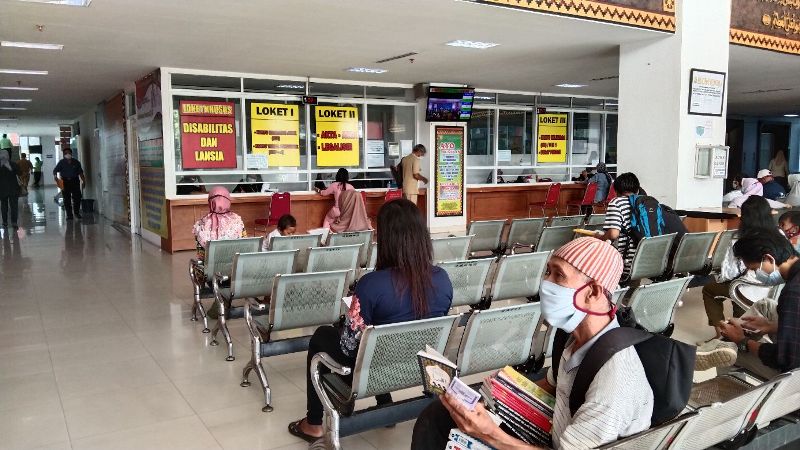 Hari Pertama Ramadan 2021, Loket Layanan di Gedung Satu Atap Sepi Pengunjung