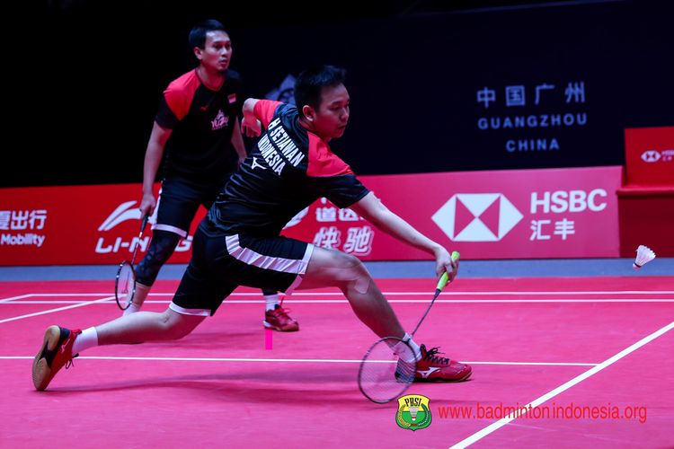 BWF World Tour Finals 2019 - Ahsan/Hendra ke Final, Marcus/Kevin Kandas