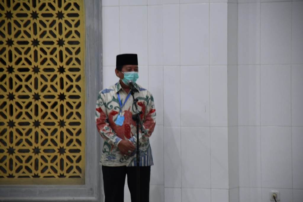 Herman HN Ikut Zikir dan Doa Bersama Online