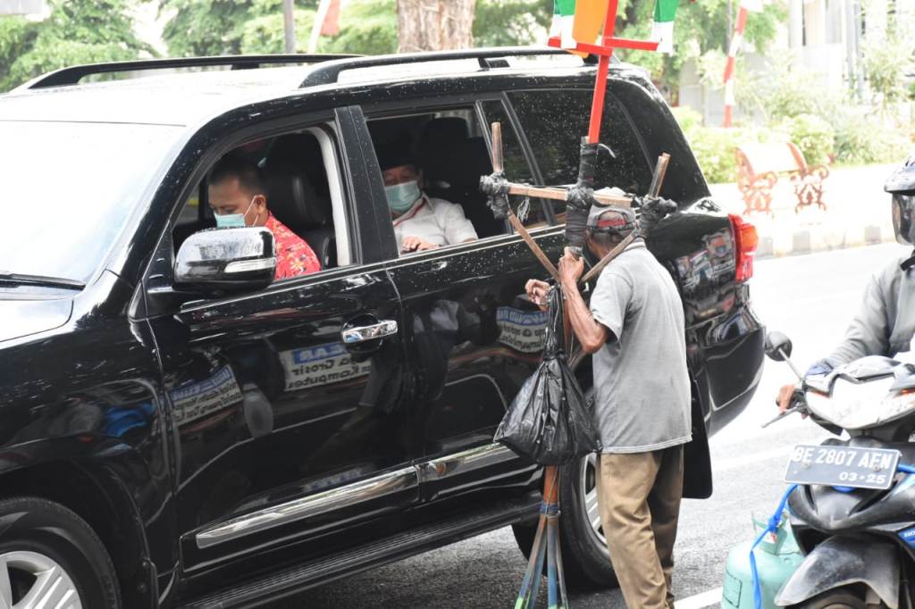 Herman HN Kembali Sidak Masker di Pasar