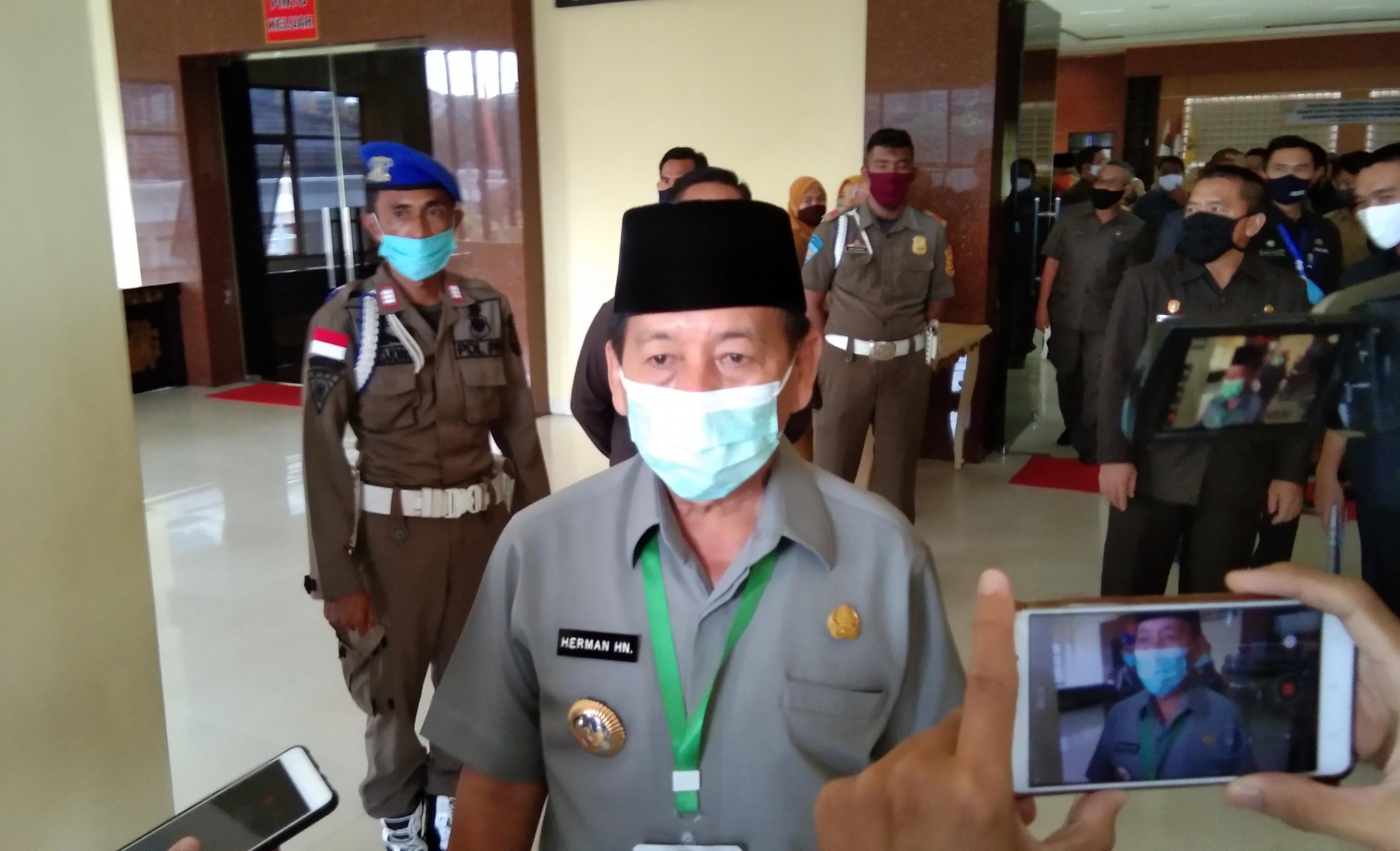 Panjang Sumbang Kasus Covid-19 Tertinggi di Bandar Lampung, Herman HN Akan Tutup Lapo Tuak