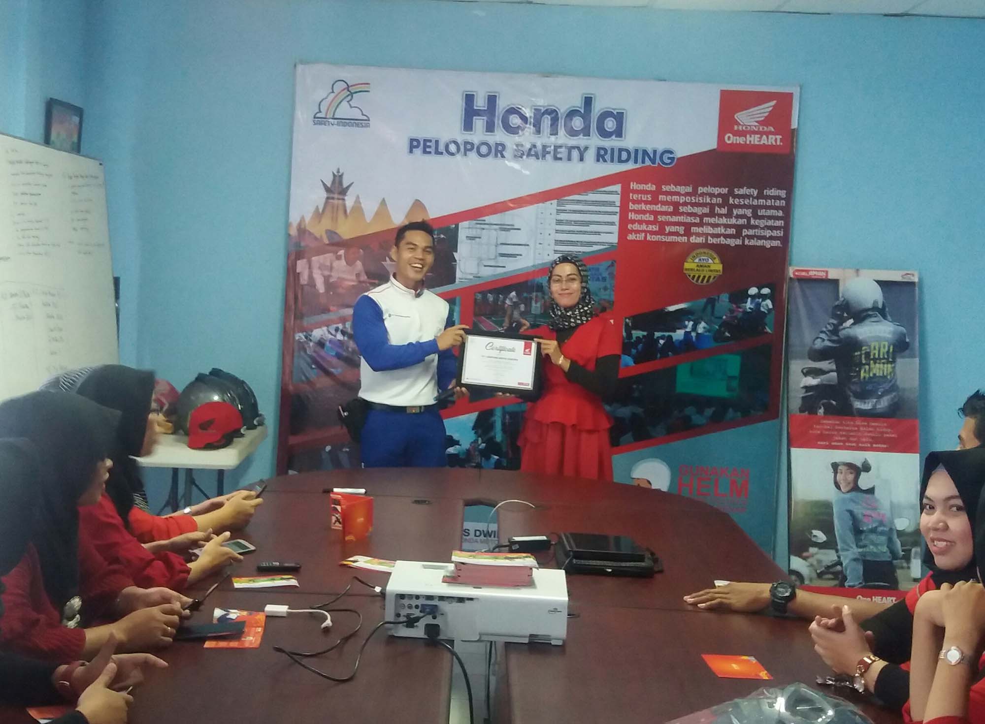 TDM Gelar Safety Riding for Company di Tribun Lampung