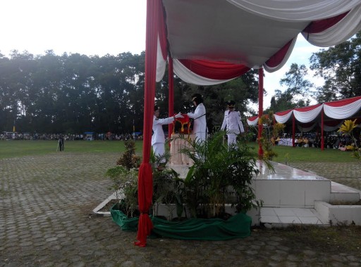 HUT RI Ke-71 Lampung Timur Dipimpin Bupati Chusnunia Chalim Berlangsung Khidmat