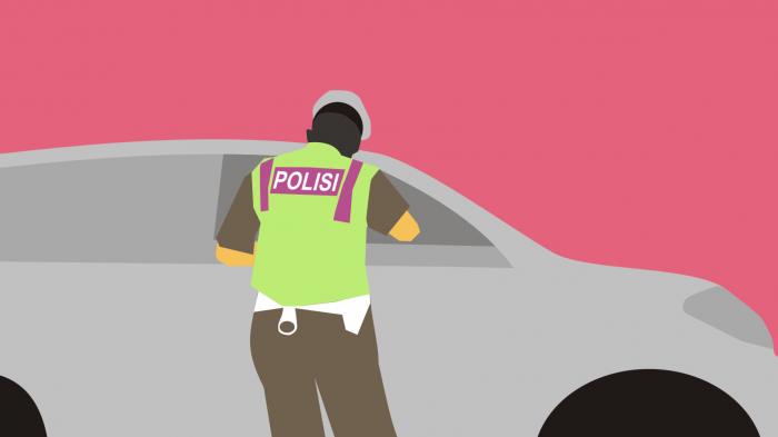 Setelah Memaki dan Meludahi Polisi, Pria Ini Minta Maaf Sambil Menangis