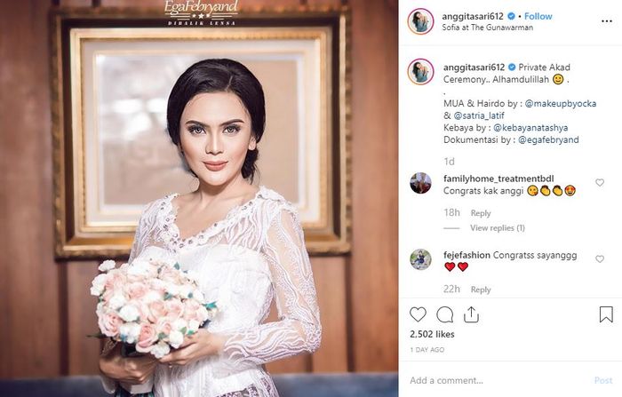 Usai Dekat dengan Model Cantik, Nikahi Ayu Ting-Ting, Kini Enji Baskoro Posting Foto Tukar Cincin