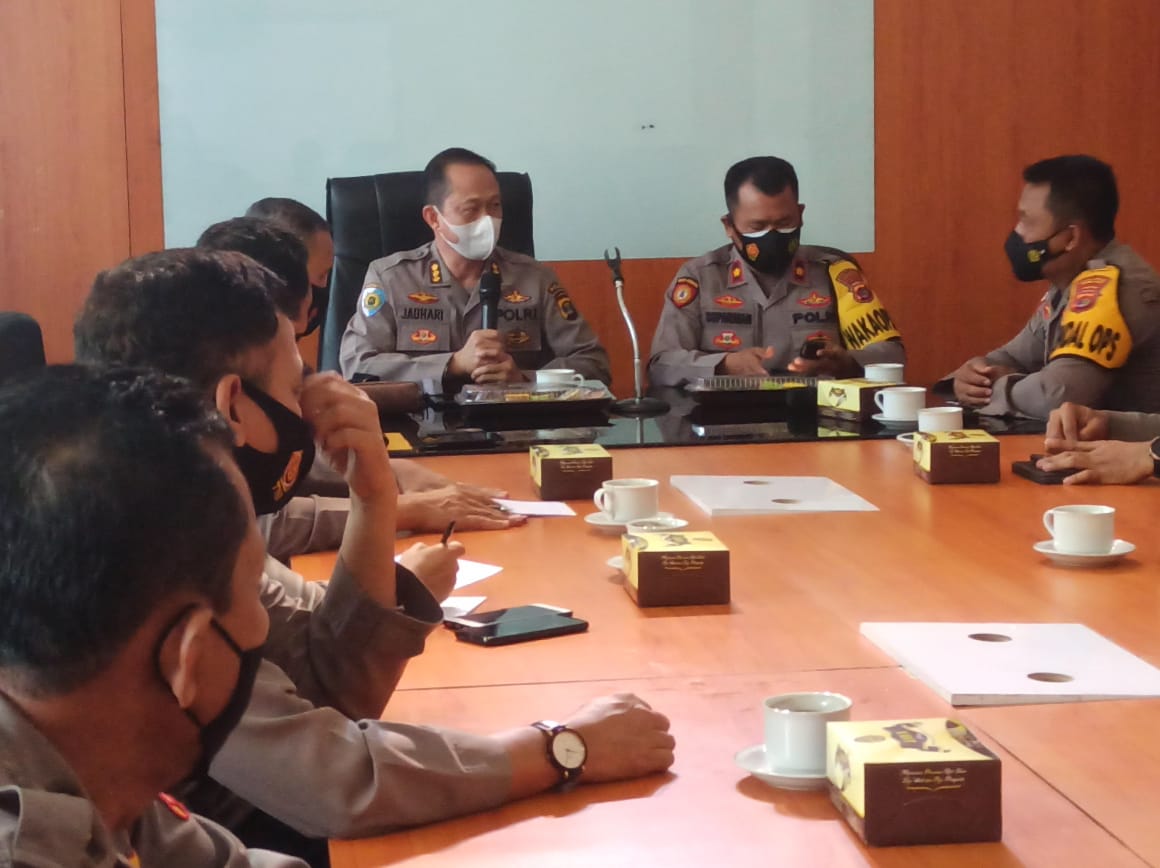 Itwasda Polda Lampung Sambangi Polres Lampung Tengah