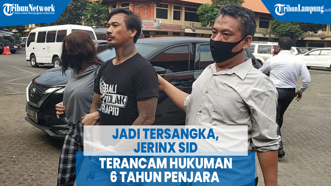 VIDEO Jadi Tersangka, Jerinx SID Terancam Hukuman 6 Tahun Penjara