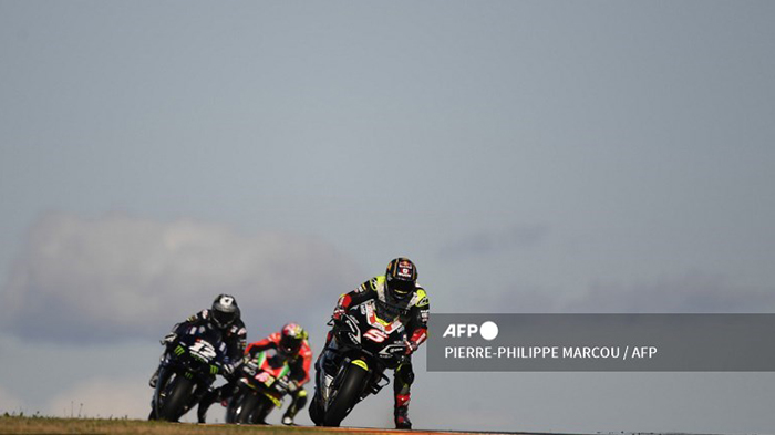 JADWAL MotoGP 2021 Aragon, Catatan Waktu Maverick Vinales Puaskan Dirtek Aprilia
