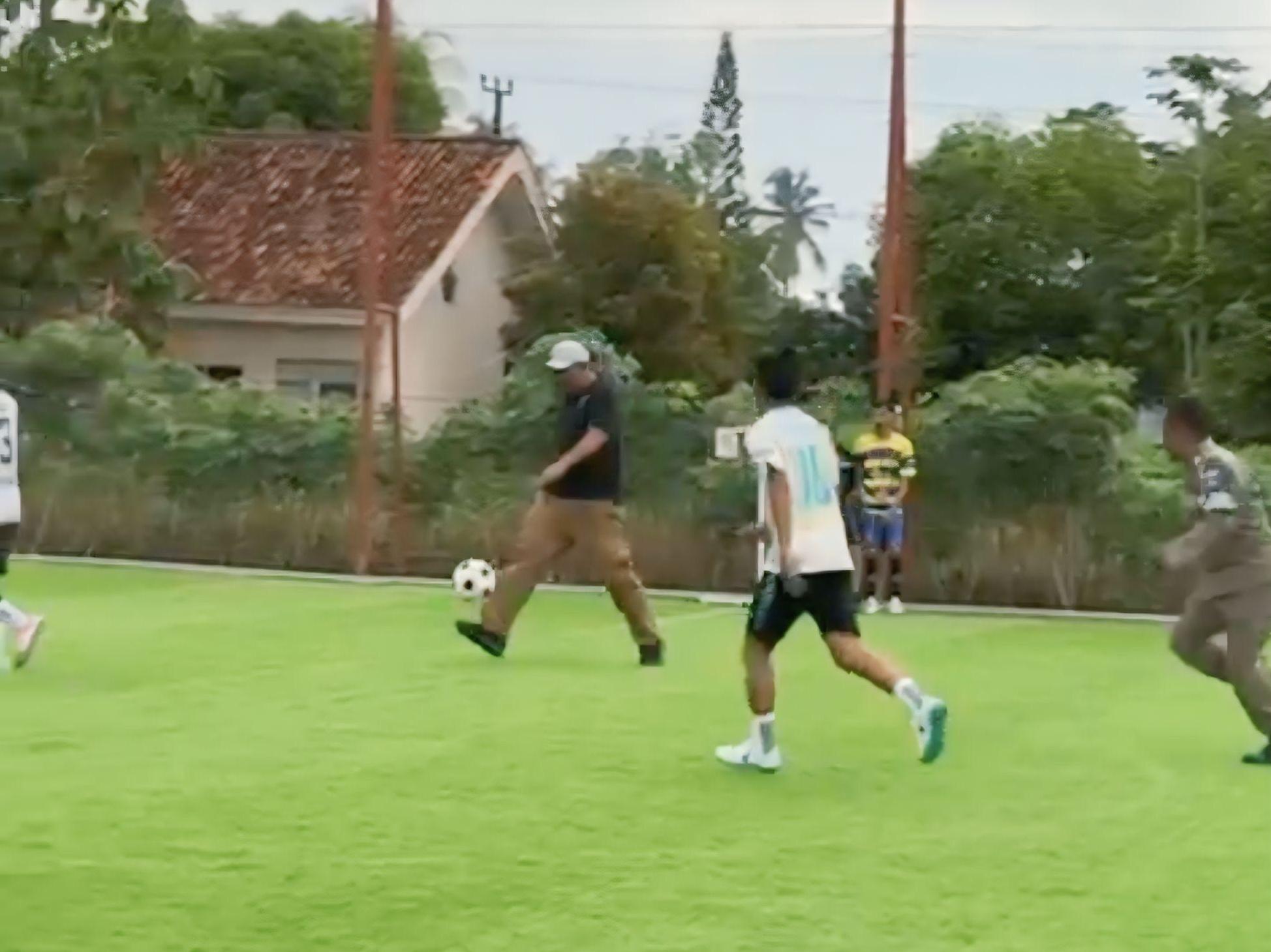 Pemkab Lampung Tengah Resmikan Lapangan Mini Soccer di Terusan Nunyai