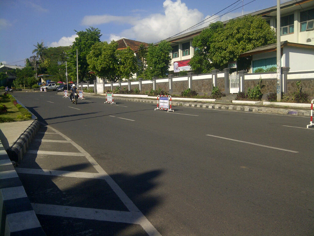 Hari Kedua Penertiban, Tak Ada Kendaraan Parkir di Jalan Juanda