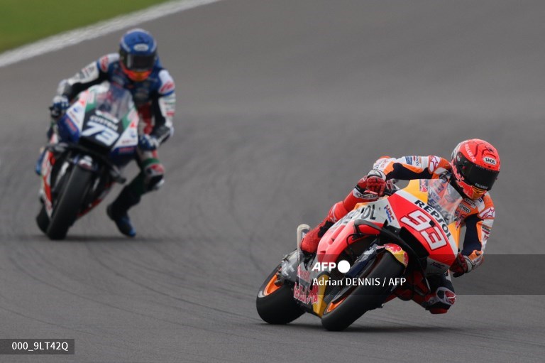 Link Live Streaming MotoGP 2021 Aragon, Marc Marquez Jadi yang Tercepat di FP4