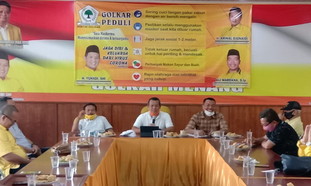 Jelang Pilwakot Bandar Lampung 2020, Golkar Mulai 'Panaskan' Mesin Partai