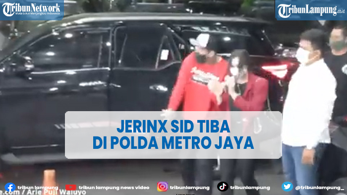 Jerinx Tiba di Polda Metro Jaya