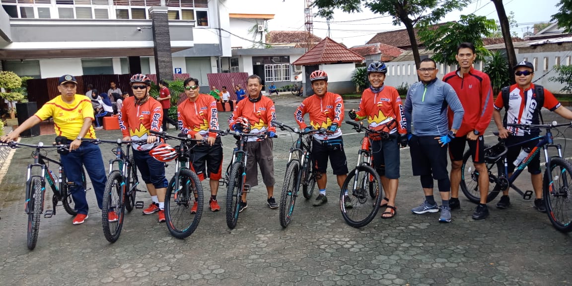 Galakkan ke Kantor Bersepeda, KAI Divre IV Tanjungkarang Bentuk Babaranjang Cycle Club
