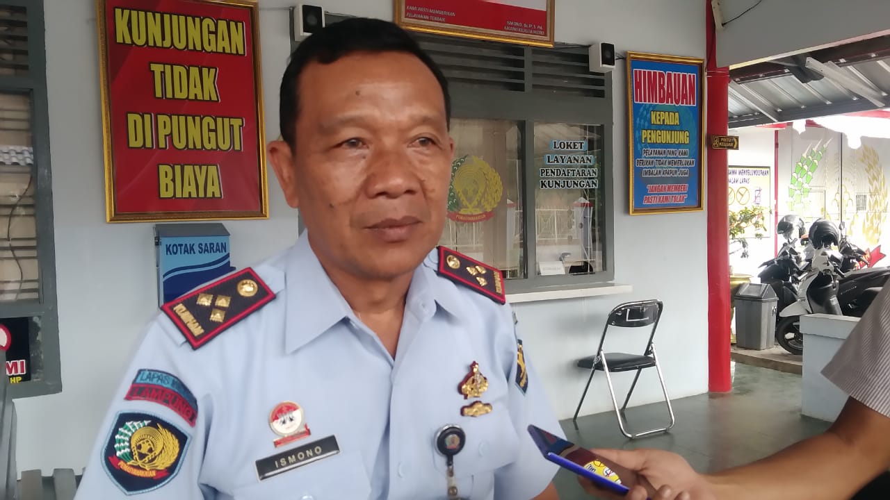 Berdalih Kangen Keluarga, Napi Lapas Metro Kabur tapi Tertangkap Lagi