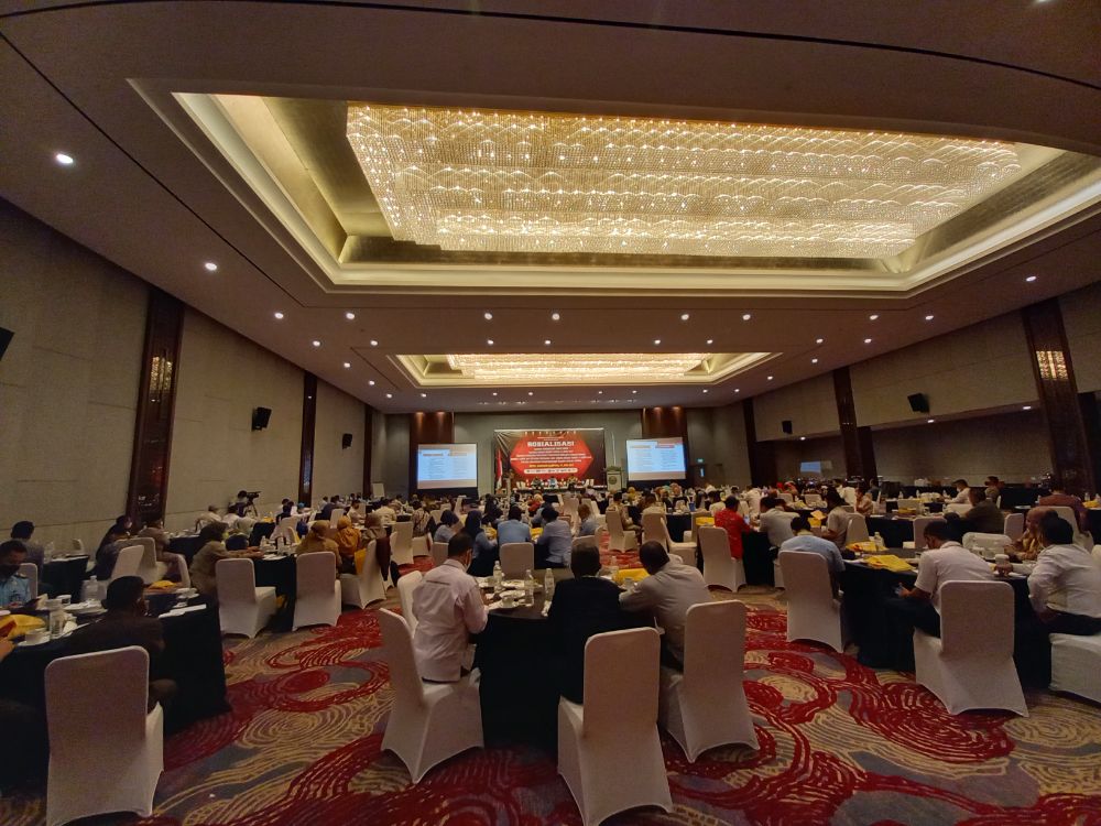 Kantor Wilayah Kementerian Hukum dan HAM Lampung Gelar Sosialisasi Layanan Administrasi Hukum Umum