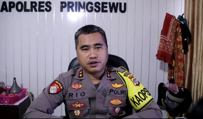 Kapolres Pringsewu Lampung Imbau Warga Waspada Bencana Alam