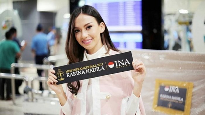 Ikuti Jejak Bunga Jelita, Karina Nadila Gagal Bawa Pulang Mahkota Miss Supranational 2017