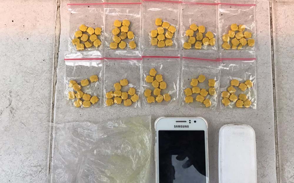 BREAKING NEWS - Satresnarkoba Polresta Bandar Lampung Amankan Ratusan Pil Ekstasi Merek Hello Kitty