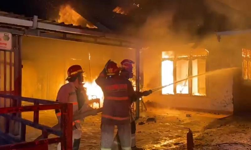 Polisi Duga Kebakaran Pangkalan Elpiji di Bandar Lampung Dipicu Korsleting Listrik