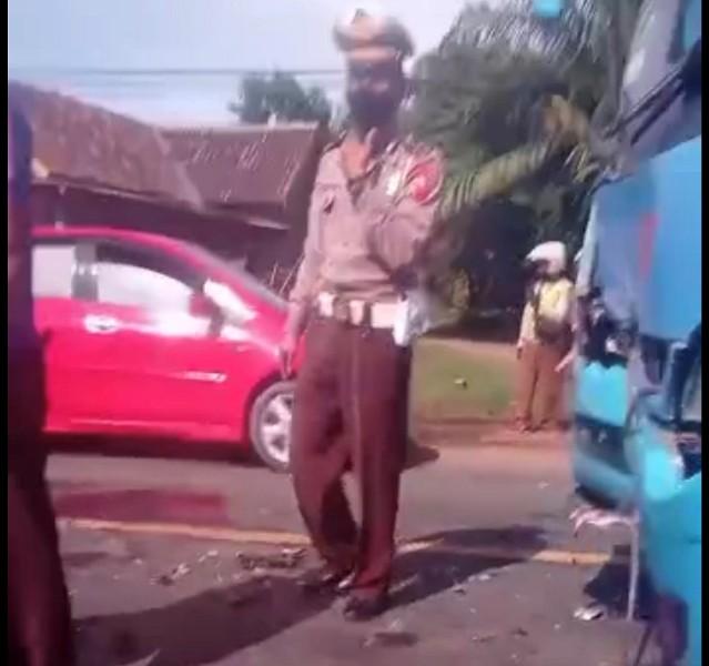 Breaking News Kapolsek Bukit Kemuning Benarkan Lakalantas di Jalintengsum, Renggut Korban Jiwa