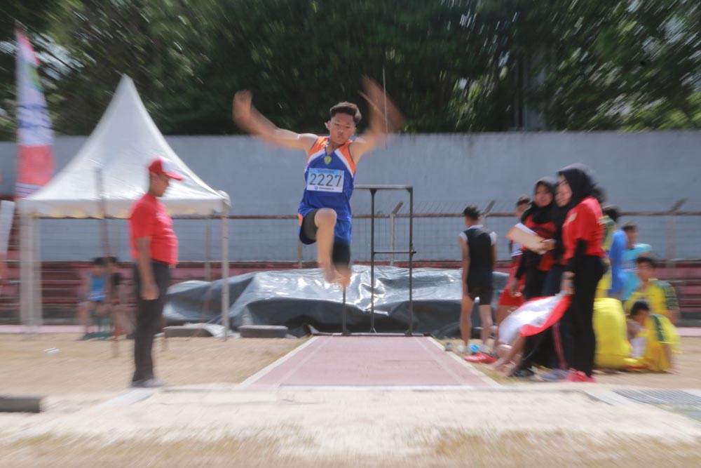 BERITA FOTO - 1.428 Siswa Ikuti Kejuaraan Atletik antar Pelajar se-kota Bandar Lampung