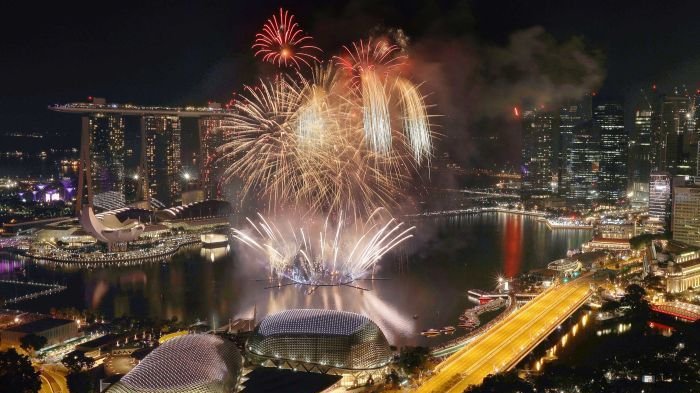 8 Negara dengan Pesta Kembang Api Paling Meriah Saat Tahun Baru 2017