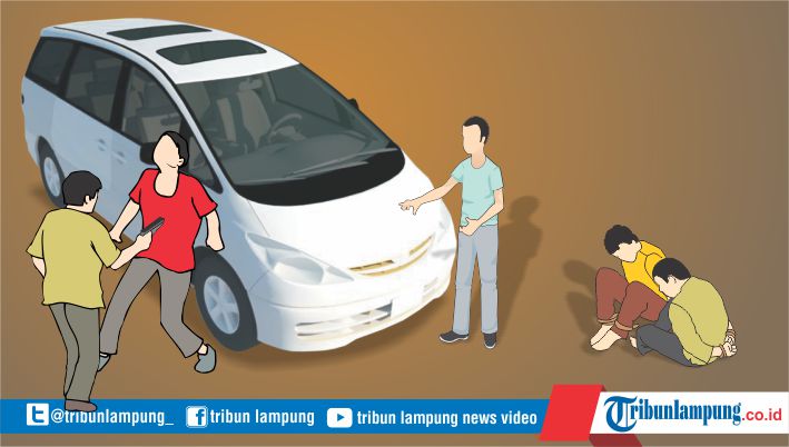 Komplotan Begal di Tol Lampung Bawa Pistol, Tombak, hingga Balok, Biasa Minum Miras di Pinggir Tol